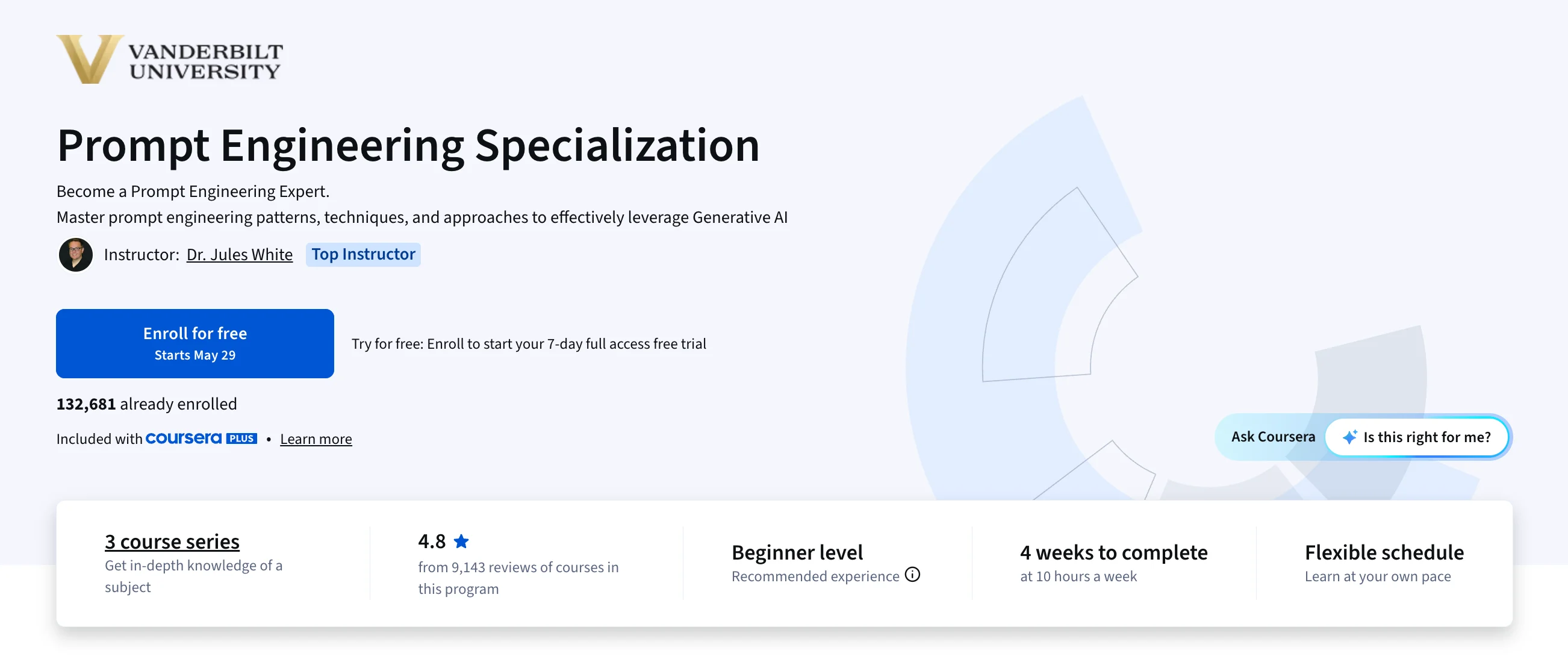 Prompt Engineering Specialization screenshot